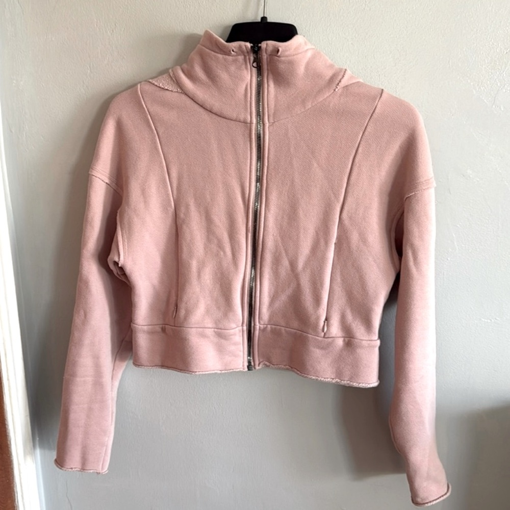 ALO YOGA cropped hoodie jacket